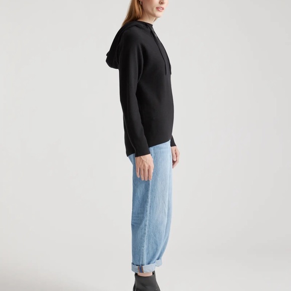 Quince eco knit hoodie sweater, NWT size small - Picture 3 of 8